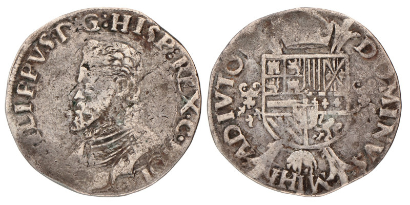Vijfde filipsdaalder. Holland. Filips II. Z.j. (1562 - 1564). Fraai +.
CNM 2.28...