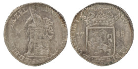 Zilveren Dukaat. Zeeland. 1785. Zeer Fraai -.