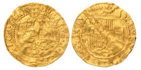 Dukaat - Spaans type. Zwolle. Filips II. Z.j. (1600). Zeer Fraai.