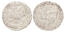 Florijn van 28 stuiver. Zwolle. Matthias I. Z.j. (1637 - 1638). Fraai / Zeer Fraai.