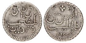 Ropij. V.O.C. 1766. Zeer Fraai +.