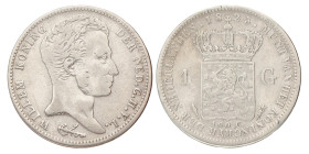 1 Gulden. Willem I. 1823 U. Fraai.