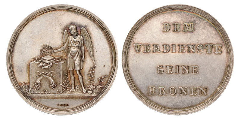 Germany. N.D. Price medal.
By Loos. Ar. 36,3 mm. 14,3 g. XF -.