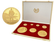 Monaco. 1966. Commemorative medal set of 7 medals of the centennial of Monte Carlo.