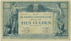 Nederland. 10 gulden. Bankbiljet. Type 1904. Type Arbeid en Welvaart I. - Zeer Fraai -.