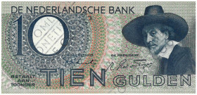 Nederland. 10 gulden . Bankbiljet. Type 1943 I. Type Staalmeester. - Prachtig +.