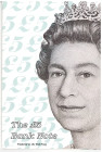Great-Britain. 15 pounds. Banknote. Type 1990-2002. Type Queen Elizabeth II. - UNC.