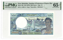 New Hebrides. 500 francs. Banknote. Type 1979. - UNC.