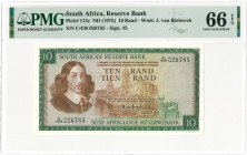 South Africa. 10 rand. Banknote. Type 1975. Type J. van Riebeeck. - UNC.