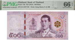 Thailand. 500 baht. Banknote. Type 2018. - UNC.