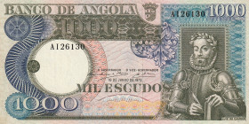 Angola 1000 Escudo 1973 Pick#108a UNC
Pick#108a 10.06.1973 UNC