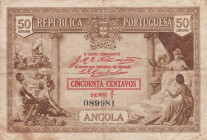 Angola 50 Centavos 1923 Pick#63 VF
Pick#63 VF