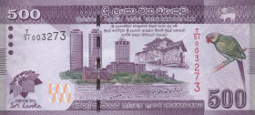 Ceylon (Sri Lanka) 500 Rupees 2015 Pick#126с UNC
Pick#126с UNC