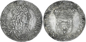 Louis XIV - 1/2 écu au buste Juvénile 1662 9 (Rennes)

Argent - 13,59 grs - 31 mm
G.173
TTB

Très bel exemplaire avec une belle patine grise. Quelques...