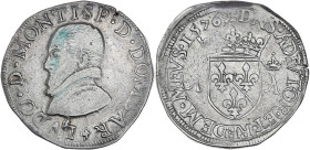 Dombes, Principauté de Dombes, Louis II de Montpensier - Teston 1576 (Trévoux)

Argent - 9,32 grs - 30 mm
Bd.1056
TTB-/TTB

Exemplaire agréable.