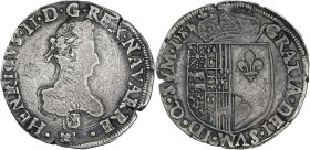 Navarre-Béarn - Henri III de Navarre, II de Béarn - Franc 1581 (Saint-Palais)

Argent - 13,82 grs - 35 mm
Bd.598 / Salles.191
TTB

Bel exemplaire reco...