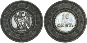 Napoléon Empereur tête laurée - Essai bimétallique 10 centimes 1806

Bimétallique - 1,96 grs - 19,5 mm
VG.1503 / Maz.593
TTB+

Essai assez rare et en ...