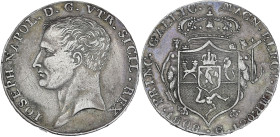 Italie, Royaume de Naples, Joseph Napoléon - Piastre de 120 grana 1808 (Naples)

Argent - 27,47 grs - 37,5 mm
KM.19-248
TTB

Type rare !