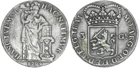 Pays-Bas, République Batave - 3 Gulden 1794 (Utrecht)

Argent - 33,35 grs - 38,5 mm
DeMey.6134
TTB

Nettoyé et brossé.