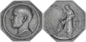 Société Financière Française et Coloniale, Octave Homberg (vice-président de la Banque d'Indochine) - Jeton non daté
Poinçon Corne 1 ARGENT

Argent...