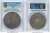 Leopold I Taler 1695-IAK AU53 PCGS, Hall mint, KM1303.4, Dav-3245. HID09801242017 © 2022 Heritage Auctions | All Rights Reserved