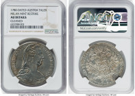 Maria Theresa 3-Piece Lot of Certified Restrike Talers 1780-Dated NGC, 1) Taler 1780 - AU Details (Cleaned), Milan mint, KM-T1 2) Taler 1780 -AU Detai...