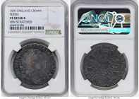 William & Mary Crown 1691 VF Details (Obverse Scratched) NGC, KM478, S-3433. TERTIO edge. HID09801242017 © 2022 Heritage Auctions | All Rights Reserve...