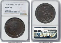 George III "Cartwheel" 2 Pence 1797-SOHO AU58 Brown NGC, Soho mint, KM619. HID09801242017 © 2022 Heritage Auctions | All Rights Reserved