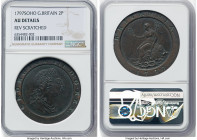 George III "Cartwheel" 2 Pence 1797-SOHO AU Details (Reverse Scratched) NGC, Soho mint, KM619. HID09801242017 © 2022 Heritage Auctions | All Rights Re...