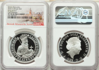 Elizabeth II silver Proof "King James I" 2 Pounds (1 oz) 2022 PR70 Ultra Cameo NGC, KM-Unl, S-Unl. Limited Edition Presentation Mintage: 1,250. Britis...