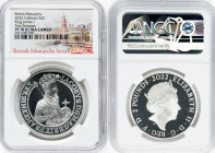 Elizabeth II silver Proof "King James I" 2 Pounds (1 oz) 2022 PR70 Ultra Cameo NGC, KM-Unl, S-Unl. Limited Edition Presentation Mintage: 1,250. Britis...