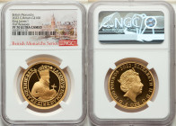 Elizabeth II gold Proof "King James I" 100 Pounds (1 oz) 2022 PR70 Ultra Cameo NGC, KM-Unl. Mintage: 610. British Monarchs series. First Releases. Inc...