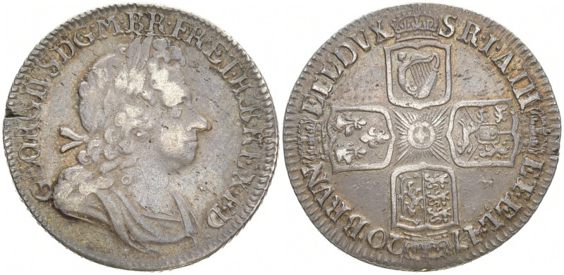 GROSSBRITANNIEN VEREINIGTES KÖNIGREICH
Georg I., 1714-1727. Shilling 1720. KM 5...