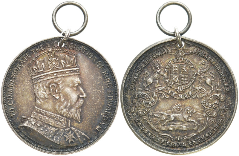 GROSSBRITANNIEN BRITISCHE KOLONIEN
Südafrika Medaille 1902. Krönung von Edward ...