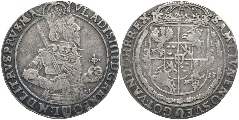 POLEN
Wladislaus IV., 1632 - 1648. Taler 1633, Bydgoszcz (Bromberg). Kopicki 14...