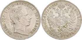 AUSTRALIEN
Viktoria, 1837 - 1901. Florin 1858. KM 2213. 5.32 g. Winz. Kratzer auf der Rückseite, sonst fast Stempelglanz