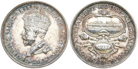 AUSTRALIEN
George V., 1910 - 1936. Florin 1927. Eröffnung des Parlamentshauses. KM 31. 11.33 g. Sehr schön-vorzüglich