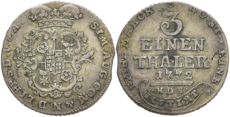 BRANDENBURG / PREUSSEN
Friedrich III., 1888. Silbermedaille 1888. Auf seinen To...