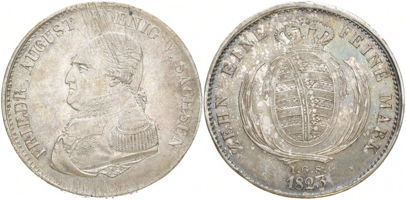 SACHSEN, Kurfürsten und Albertiner
Friedrich August III. / I., 1763 - 1827. 10 ...