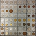DEUTSCHE UND AUSLÄNDISCHE MÜNZEN & MEDAILLEN
 Ein interessantes Konvolut von Münzen aus dem 18. - 20. Jahrhundert, meist aus Europa. Darunter Frankre...