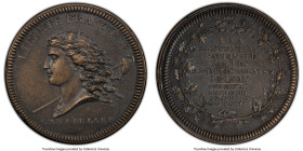 Republic Cast "National Convention" Medal L'An I (1792) MS62 PCGS, Maz-318. 38mm. By A. Galle. A "test" medal produced for the National Convention by ...