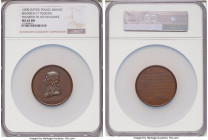 Napoleon bronze "Vicomte de Turenne - Transfer to Les Invalides" Medal 1800-Dated MS65 Brown NGC, Bram-71. 49mm. By H. Auguste. Commemorating the tran...
