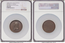 Napoleon bronze "Vicomte de Turenne - Transfer to Les Invalides" Medal 1800-Dated MS64 Brown NGC, Bram-71. 49mm. By H. Auguste. Commemorating the tran...
