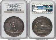 Prussia. "Peace of Hubertsbourg" silver Medal ND (1763) AU58 NGC, Betts-446. 44.7mm. 21.8gm. By F. Cexlein. Celebrating the Hubertsbourg Treaty which,...