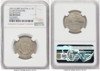 Gloucestershire. Gloucester & London Shilling Token ND (1811) AU Details (Cleaned) NGC, Dalton-11. Milled edge. GLOUCESTER TOKEN ONE SHILLING Shield w...