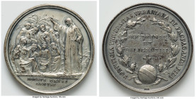 4-Piece Lot of Uncertified Medals UNC, 1) Italy: Papal States. "Urban Colleges" silver Medal Anno XIII (1975), Sadow-51. 42.5mm. By Mistruzzi. 2) "Pop...