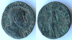 Impero Romano. Gordiano III. 238-244 d.C. Sesterzio. Ae. D\ IMP GORDIANVS PIVS FEL AVG Busto laureata verso destra. R\ AEQVITAS AVG Aequitas con bilan...