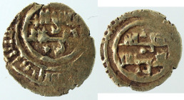 Zecche Italiane. Cassabile. Ibn al thumma. 1052-1062. Quarto di dinar. Au. D/ Legenda cufica. R/ Legenda cufica. Cassabile sicilia variante del 57. Pe...