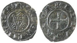 Zecche Italiane. Messina. Federico II. 1197-1250. Denaro con testa di prospetto. Mi. Sp. 112. Peso gr. 0,83. Diametro mm. 18,70. BB/SPL. Dalla nostra ...