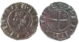 Zecche Italiane. Messina o Brindisi. Federico II. 1197-1250. Denaro del 1225. Mi. Sp. 113. Peso gr. 0,68. Diametro mm. 17. SPL. NC. Dalla nostra asta ...